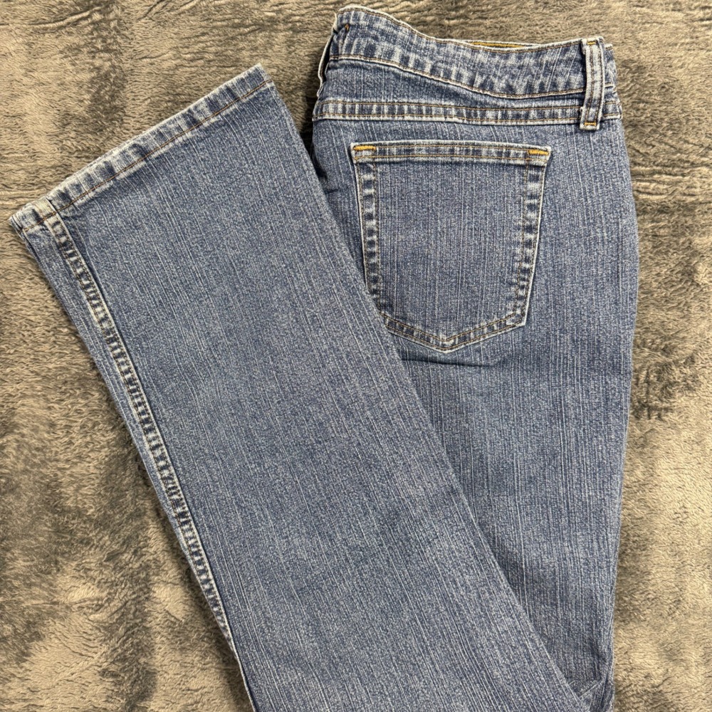 Riders by‎ Lee Straight Leg Jeans Women 18/32 M Medium Wash